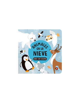 LIBRO CON SOLAPAS-ANIMALES EN LA NIEVE TD-CONTRAPUNTO