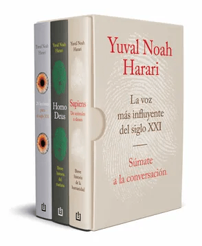 ESTUCHE HARARI-DE ANIMALES A DIOSES-HOMO DEUS-21 LECCIONES-DEBOLSILLO PENGUIN