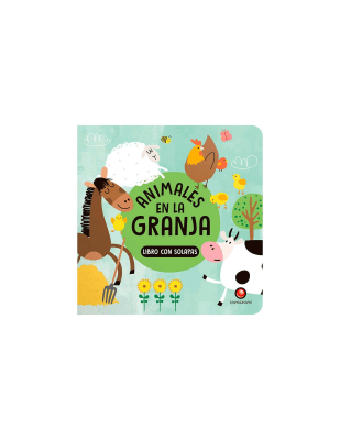 LIBRO CON SOLAPAS-ANIMALES EN LA GRANJA TD-CONTRAPUNTO