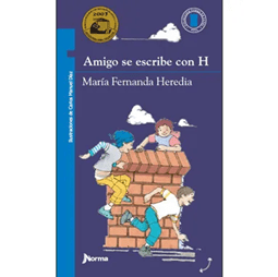 AMIGO SE ESCRIBE CON H-AZUL NORMA-SANTILLANA