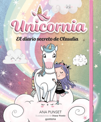 DIARIO PREMIUM UNICORNIA-DIARIO SECRETO DE CLAUDIA TD-MONTENA PENGUIN1