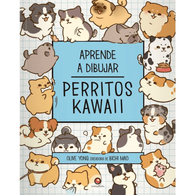 APRENDE A DIBUJAR PERRITOS KAWAII-CONTRAPUNTO