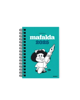 AGENDA 2025 MAFALDA ANILLADA DIA POR PAGINA-GRANICA ZIG-ZAG