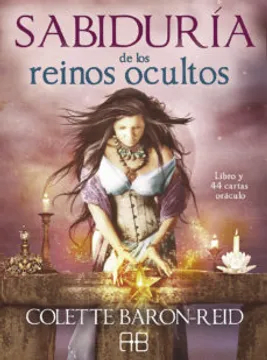 SABIDURIA DE LOS REINOS OCULTOS LIBRO + CARTAS-OCEANO