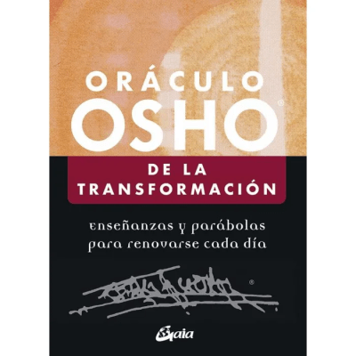 ORACULO OSHO DE LA TRANSFORMACION-GAIA OCEANO