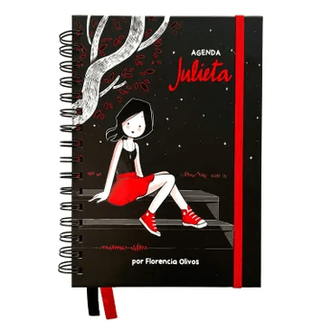 AGENDA JULIETA NEGRA ANILLADA-VASALISA LIBERALIA
