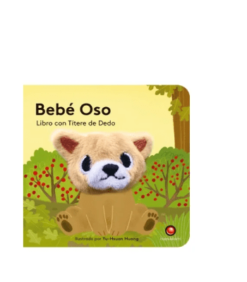 LIBRO CON TITERE DE DEDO-BEBE OSO-CONTRAPUNTO