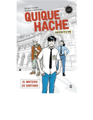 QUIQUE HACHE DETECTIVE-NOVELA GRAFICA-MISTERIO DE SANTIAGO