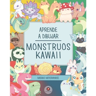 APRENDE A DIBUJAR MONSTRUOS KAWAII-CONTRAPUNTO1