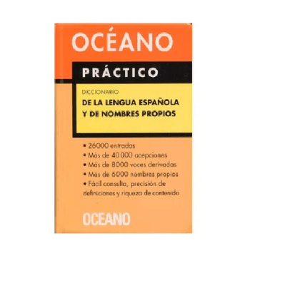 DICCIONARIO OCEANO PRACTICO LENGUA ESPAÑOLA Y DE NOMBRES -OCEANO
