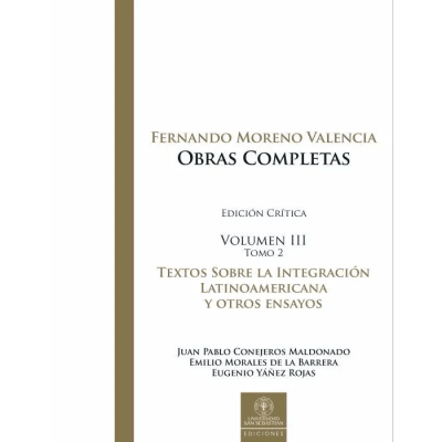 OBRAS COMPLETAS TOMO 2 VOLUMEN III-UNIVERSIDAD SAN SEBASTIAN LAKOMUNA