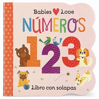 BABIES LOVE-NUMEROS-LIBRO CON SOLAPAS CONTRAPUNTO