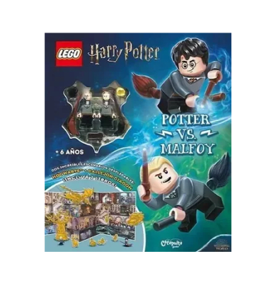 LEGO-LANDSCAPE HARRY POTTER Y MALFOY-CATAPULTA