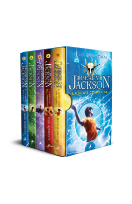 ESTUCHE PERCY JACKSON-DIOSES DEL OLIMPO SERIE COMPLETA-SALAMANDRA PENGUIN