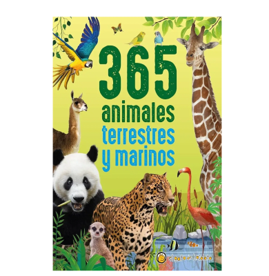 365 ANIMALES TERRESTRES Y MARINOS TD-GATO DE HOJALATA