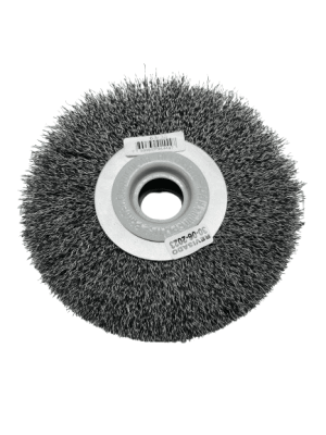 GRATA CIRCULAR PLANA 6 ONDULADA (63/35) GRANEL AC P/ESMERIL BANCO - HELA1