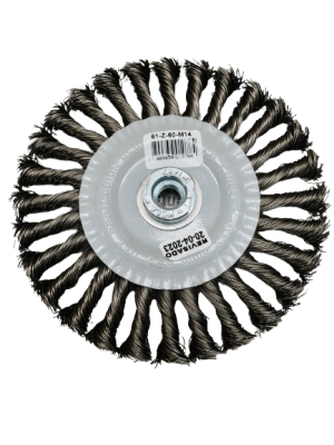 GRATA CIRCULAR PLANA 6 TRENZADO 61-Z-60 M14 - A.C - HELA1
