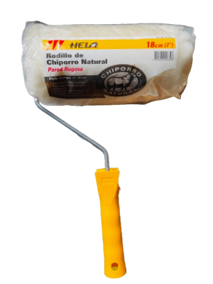 RODILLO CHIPORRO NATURAL 7 (180MM) PELO LARGO - HELA1