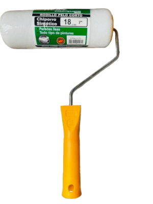 RODILLO ESTAMPA PRO SINTETICO 18CM PELO CORTO 7 - HELA1