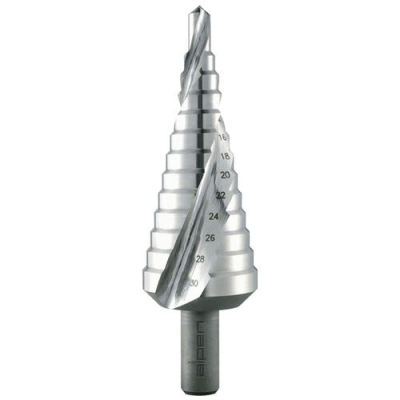 BROCA ESCALONADA HSS 4-20MM T81