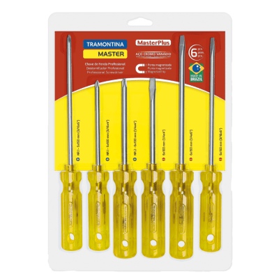 JUEGO DESTORNILLADORES 6 PZS - TRAMONTINA1