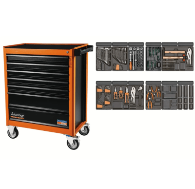 CARRO CON HERRAMIENTAS 115 PZS - TRAMONTINA1