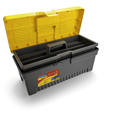 CAJA HERRAMIENTA PLASTICA 20 LTS NEGRA - TRAMONTINA1