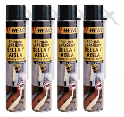 ESPUMA EXPANSIVA POLIURETANO 750ML - HELA1