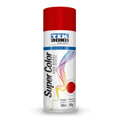 ESMALTE SPRAY ROJO 350ML - TEKBOND1