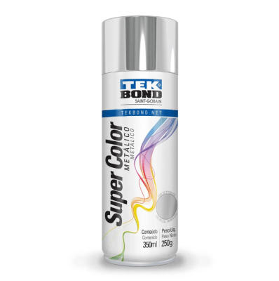 ESMALTE SPRAY METALIZADO CROMO 350ML - TEKBOND1