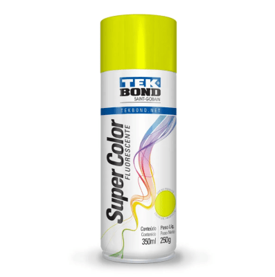 ESMALTE SPRAY FLUORECENTE AMARILLO 300ML - TEKBOND1