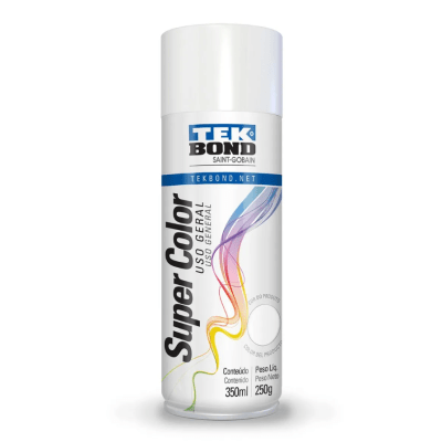 ESMALTE SPRAY BLANCO BRILLANTE 350ML - TEKBOND1