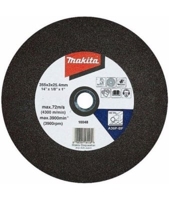 DISCO DE CORTE METAL 14 A36P 3.0 MM MAKITA1