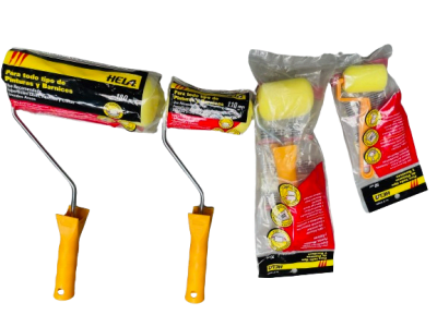 RODILLO ESPUMA POLIESTER 5-7-11-18 CM - HELA1