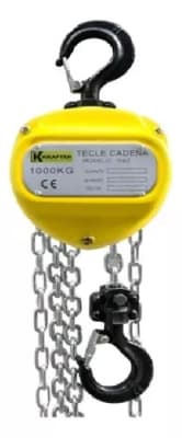 TECLE CADENA 1.0 TON. 3.0 MT - KRAFTER1