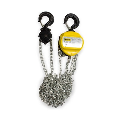 TECLE CADENA 5.0 TON. 3.0 MT - KRAFTER1