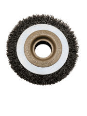 GRATA CIRCULAR PLANA 4 ONDULADA (43/35) GRANEL P/ESMERIL BANCO - HELA