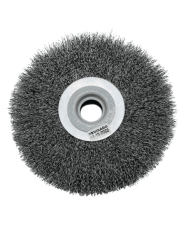 GRATA CIRCULAR PLANA 7 ONDULADA (73/35) GRANEL AC P/ESMERIL BANCO - HELA