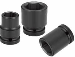 DADO IMPACTO HEX CORTO DE 3/4 X 17MM A 60MM - TRAMONTINA