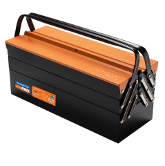 CAJA CON HERRAMIENTAS ABATIBLE INCLUYE 57PCS - TRAMONTINA