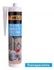 SILICONA UNIVERSAL TRANSPARENTE 280ML - HELA