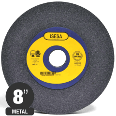 PIEDRA ESMERIL 8 X 3/8 X 1.1/4 GR 36 OX. ALUMINIO