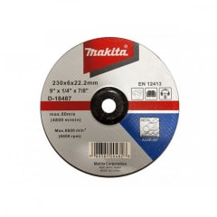 DISCO DESBASTE METAL 9 - MAKITA