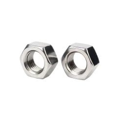 TUERCA HEXAGONAL A. INOX A-316 PULGADAS UNC