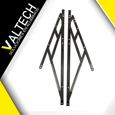 BRAZO ACERO INOXIDABLE 24pg (600MM)