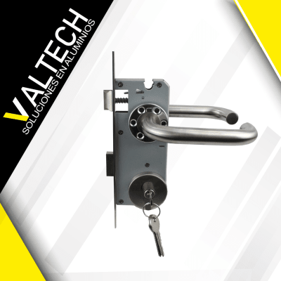 CERRADURA ACERO INOX VALTECH  TIPO C
