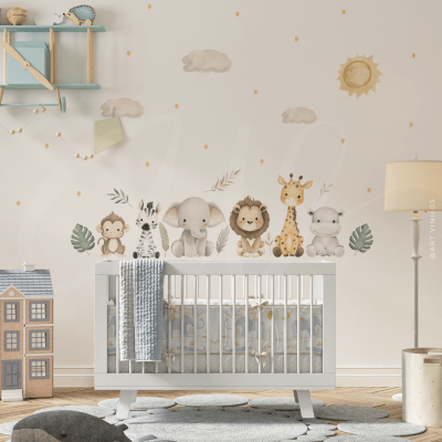 Vinil Deco Animalitos Cute
