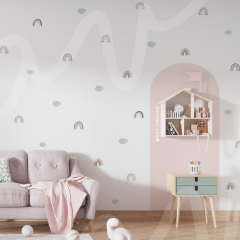 Wallstickers Arcoiris 04
