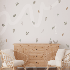Wallstickers Hojas 01 0