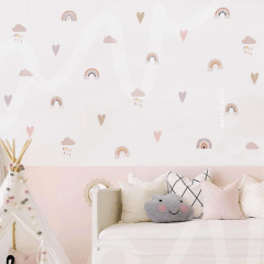 Wallstickers Arcoiris Boho